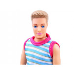 Bábika postavička Ken v pásikavom tielku